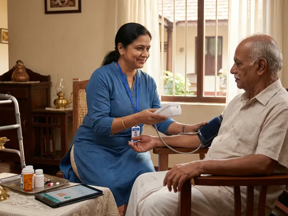 Why elderly patients in Udupi prefer home care